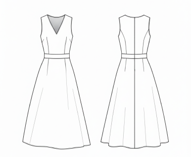 Sketch of a coat